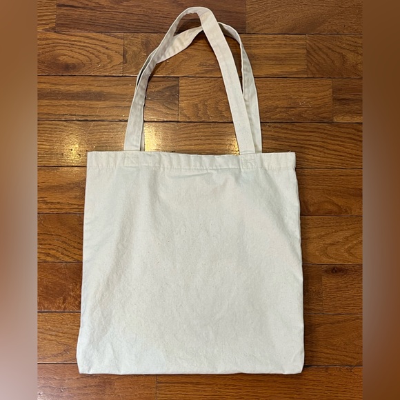 Shakespeare And Company Paris Canvas Tote Bag With Interior Zipper Pocket Unisex - Picture 5 of 6